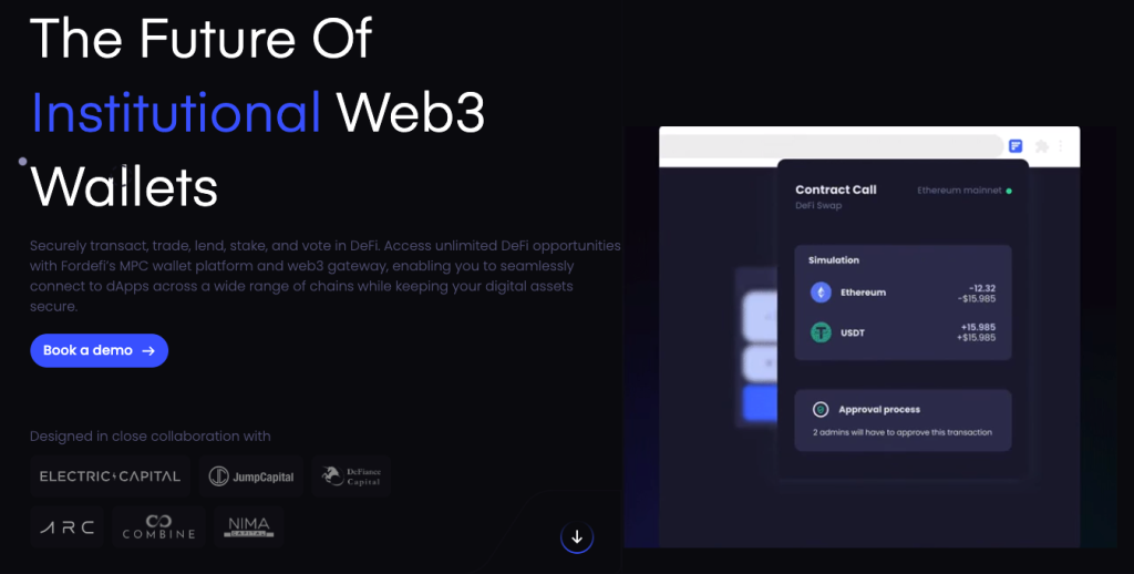 Institutional Web3 wallet Fordefi Institutional Web3 wallet Fordefi