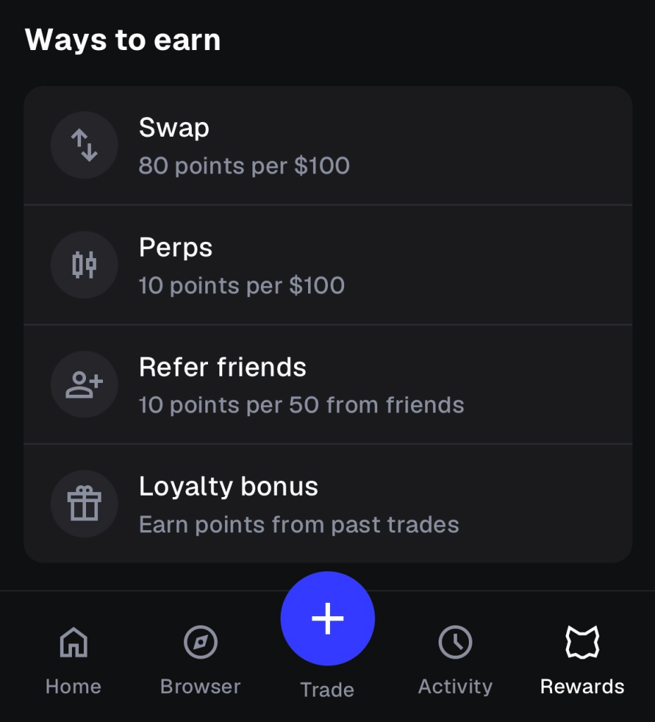 MetaMask Rewards system (airdrop)